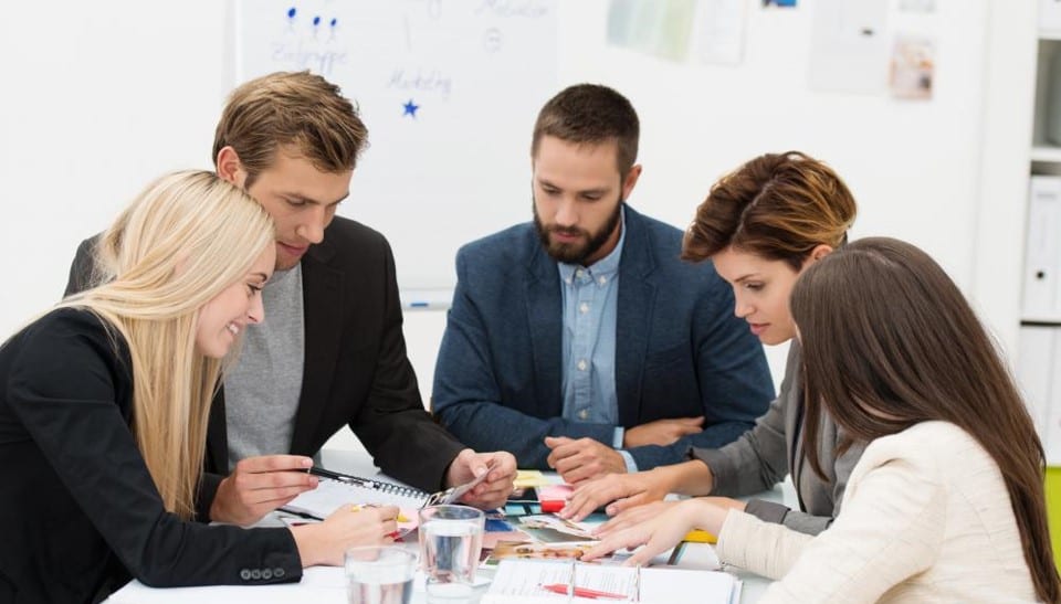 Group case study interview