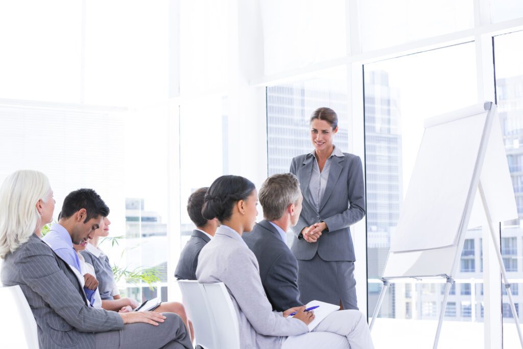 Team having Professional Development and Training​ in Boutique Consulting Firms