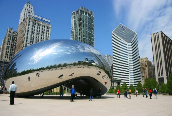 consulting firms in chicago cloud gate area